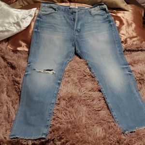 Frame Le Original Cropped Straight Jeans
